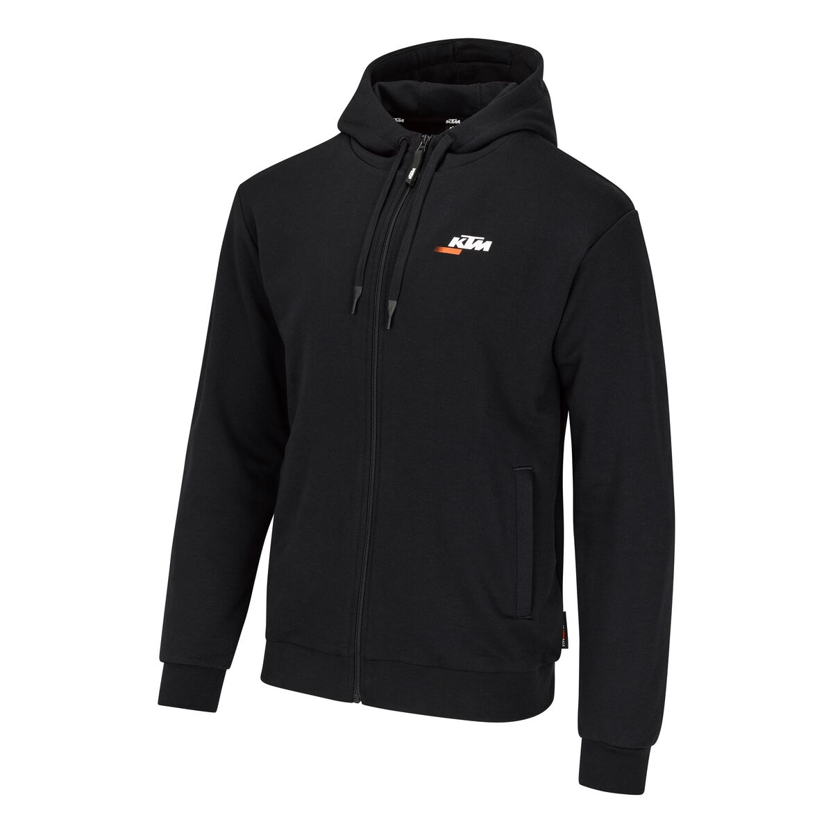 Pánská mikina s kapucí KTM BEAST ZIP HOODIE barva černá