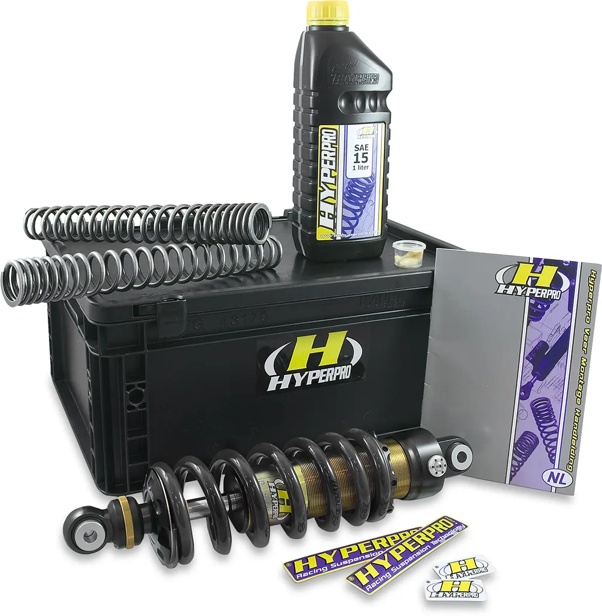 Sada tlumičů HYPERPRO STREETBOX pro SUZUKI GSX 650 F rok 2007-2015