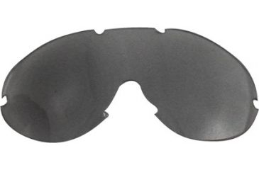Motocyklové brýle BOBSTER NIGHT HAWK OTG lesklý černý rám, čiré čočky