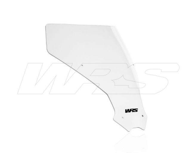 Plexi motocyklu WRS pro HONDA CRF 1100 L ABS Africa Twin 2020 75 KW(102 PS), barva čirá, výška 40 cm (15-3/4")