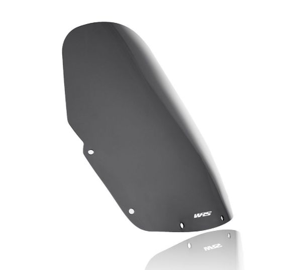 Plexi motocyklu WRS pro HONDA XRV 750 Africa Twin 1990-1992, barva tmavý kouř, výška 45,5 cm (18")