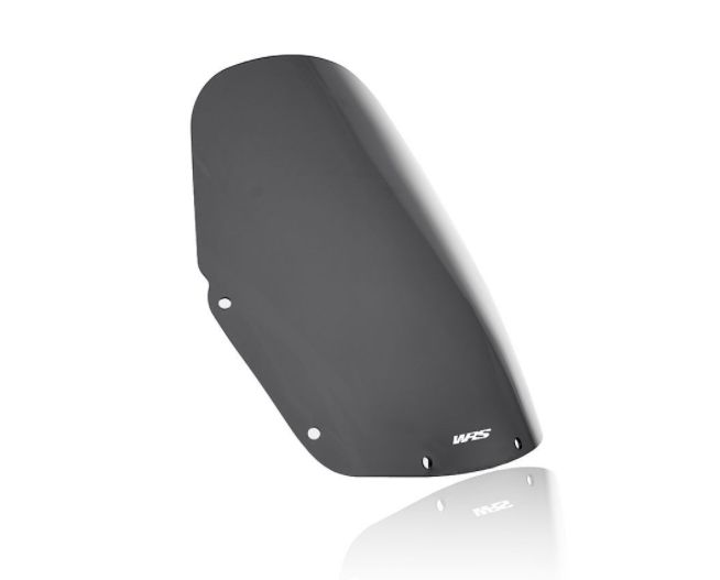 Plexi motocyklu WRS pro HONDA XRV 750 Africa Twin 1990-1992, barva tmavě kouřová, výška 40,5 cm (16")