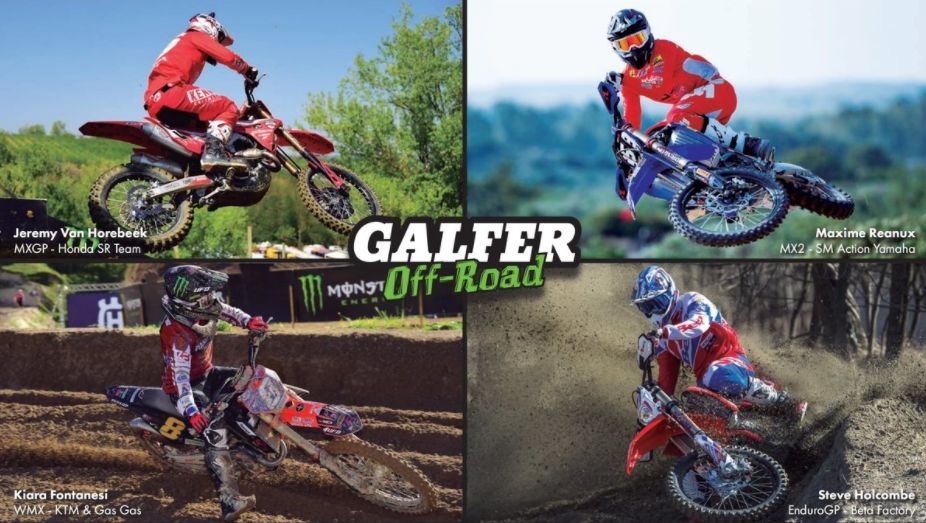 Brzdový kit kotoučů včetně brzdových destiček GALFER KIT pro HONDA CRF 250/450 do roku 2014