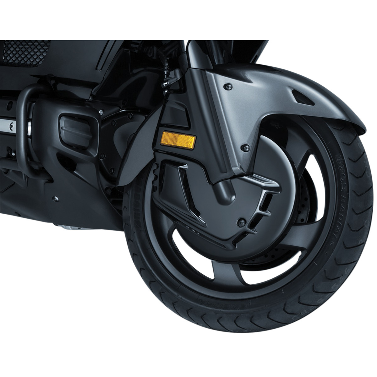 Kryty brzdových kotoučů KÜRYAKYN BRAKE ROTOR COVER CHROME pro HONDA GL1800 GOLD WING 2001-2017