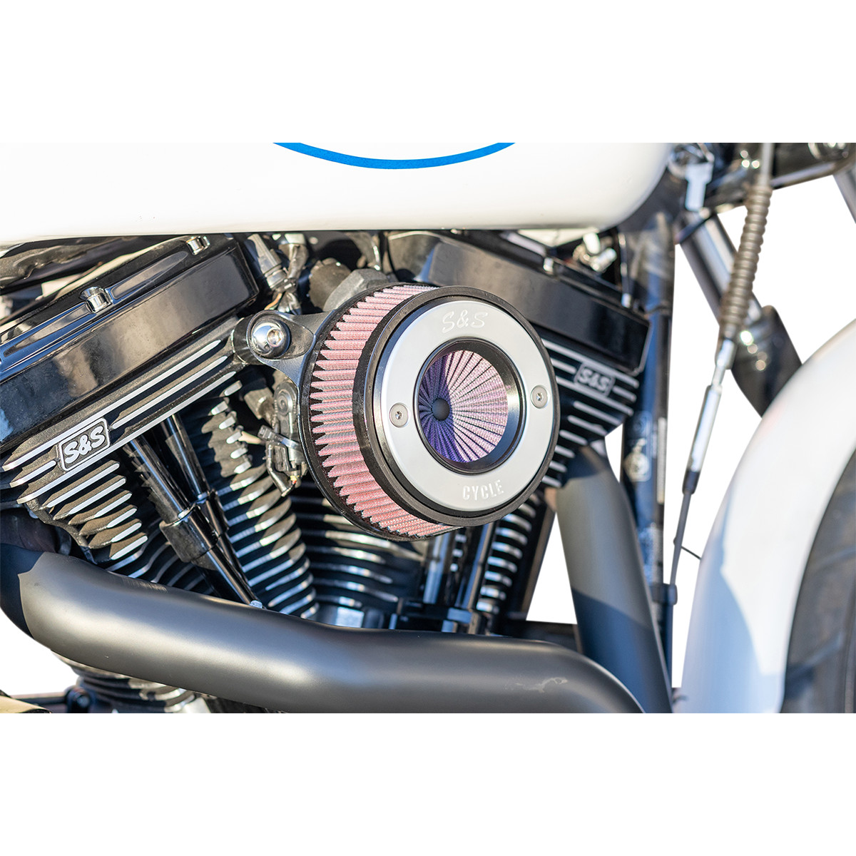 Kit sání S&S CYCLE STEALTH AIR STINGER KIT pro HARLEY DAVIDSON TOURING 2008-2016 viz popis, broušený kroužek 