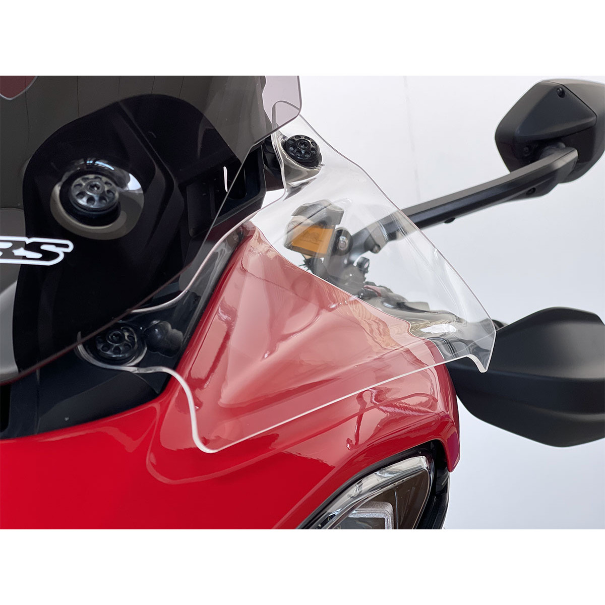 Sada deflektorů motocyklu WRS pro DUCATI MULTISTRADA V4 1200 ABS / S / S ABS Sport 2021-2023, barva čirá