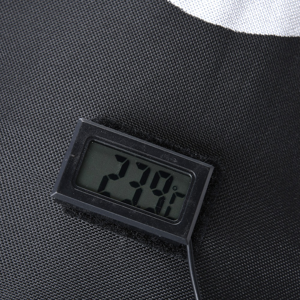 Nahříváky moto pneumatik s LCD displejem a třemi režimy nastavení OXFORD - PÁR barva černá, zásuvka anglická