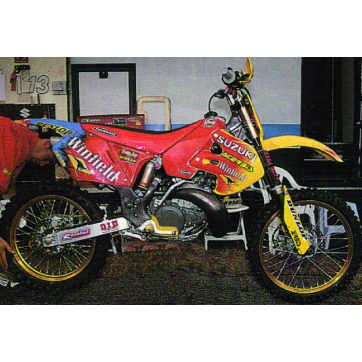 Potah sedla TECNOSEL pro SUZUKI RM 125 / 250 1999-2000