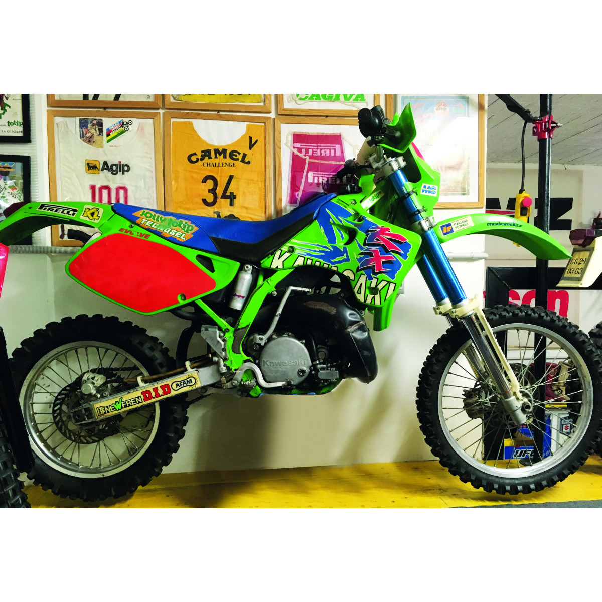 Sada polepů TECNOSEL pro KAWASAKI KX 125 / 250 1992-1993 