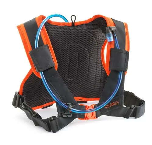 Picí vak KTM REPLICA TEAM ERZBERG HYDRATION PACK obsah picího vaku 1 litr, barva černá/oranžová