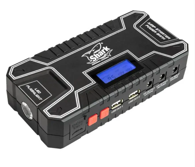 Výkonná multifunkční voděodolná powerbanka SHARK BATTERY JUMP STARTER EPS-400