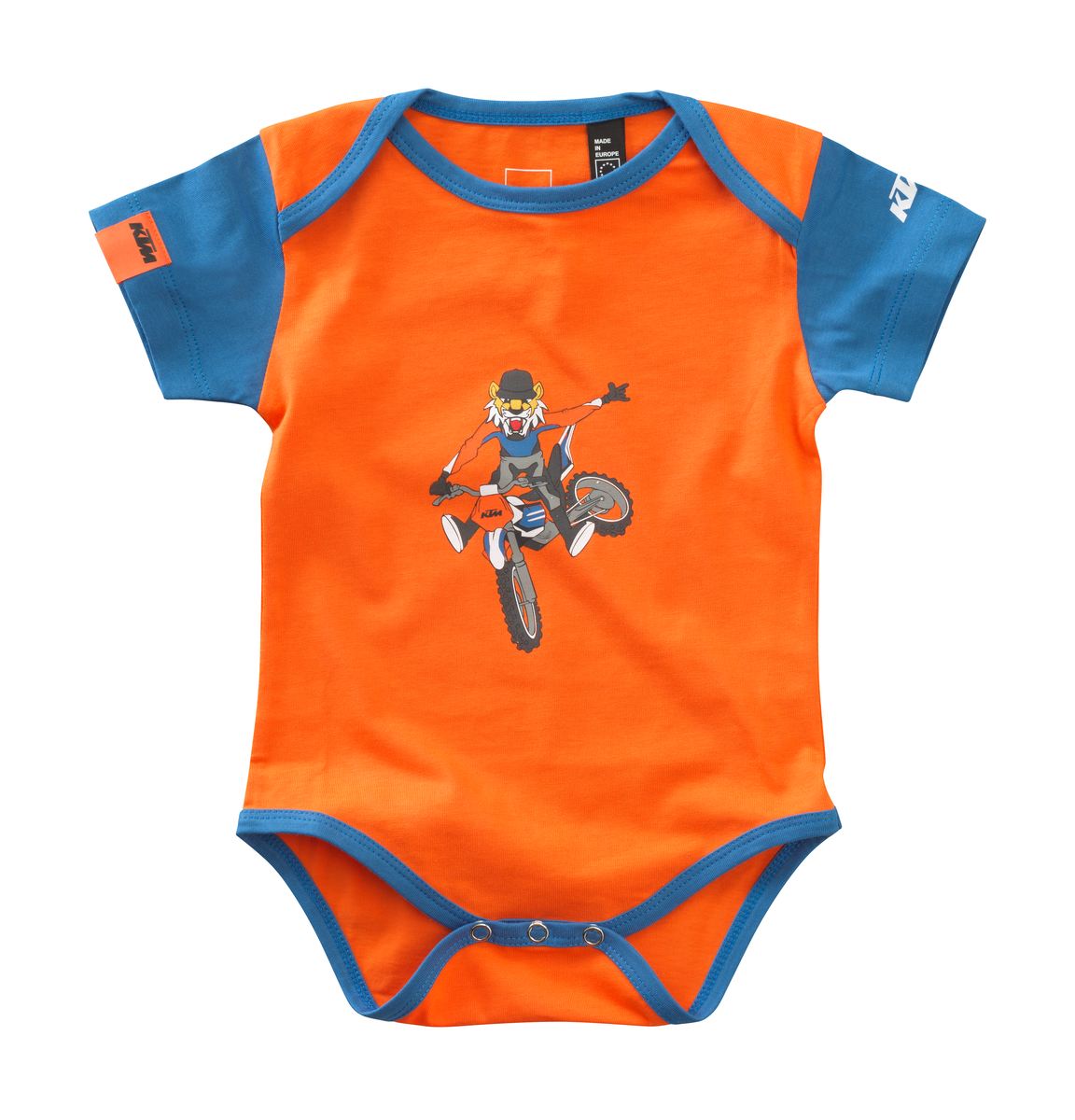 Sada dětských bodýček KTM BABY RADICAL BODY SET oranžové/modré 2 kusy 