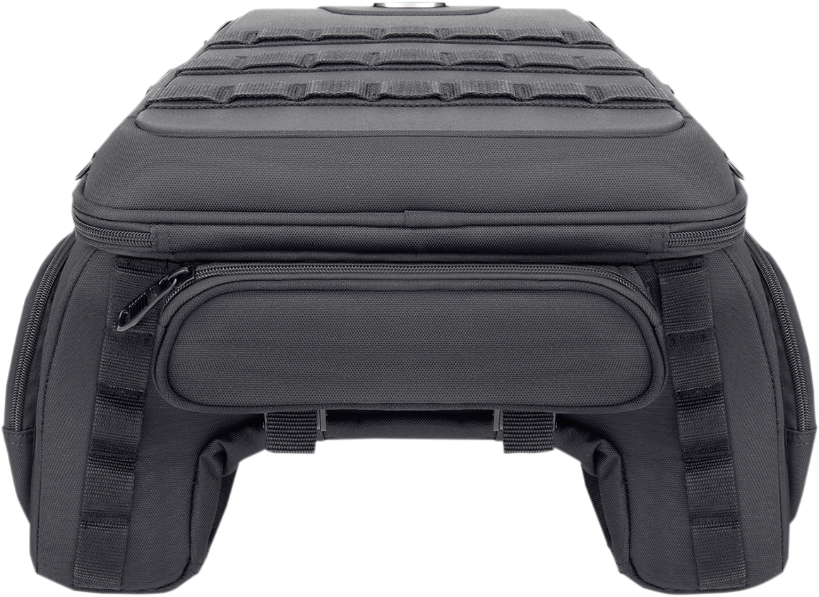 Zadní brašna na motocykl SADDLEMEN TAIL BAG TS1450R TACTICAL objem 23,8 litrů, barva černá
