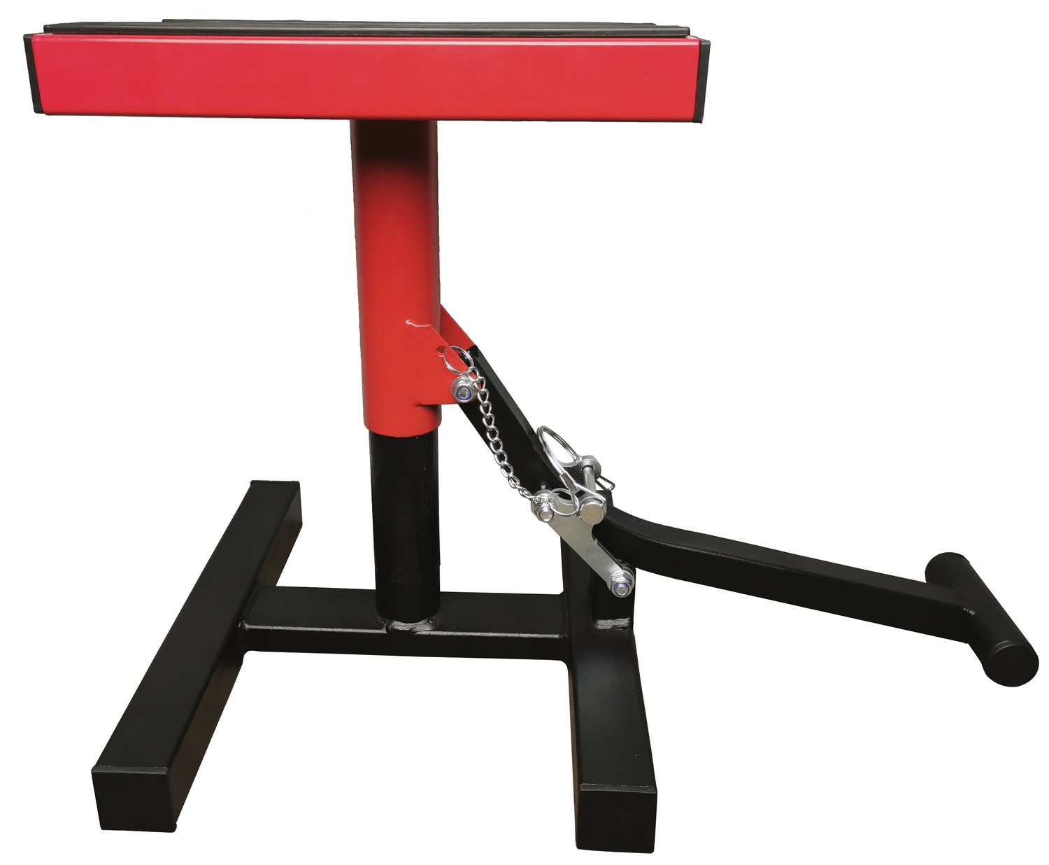 Motokrosový stojan QTECH MX černá/červená max. výška: 40 cm, nosnost 150 kg