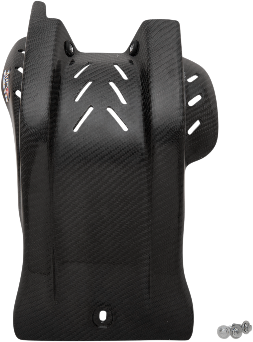 Carbonový / karbonový kryt motoru motocyklu MOOSE RACING SKID PLATE pro KTM SXF 450 2019-2022 (tab. mount. )