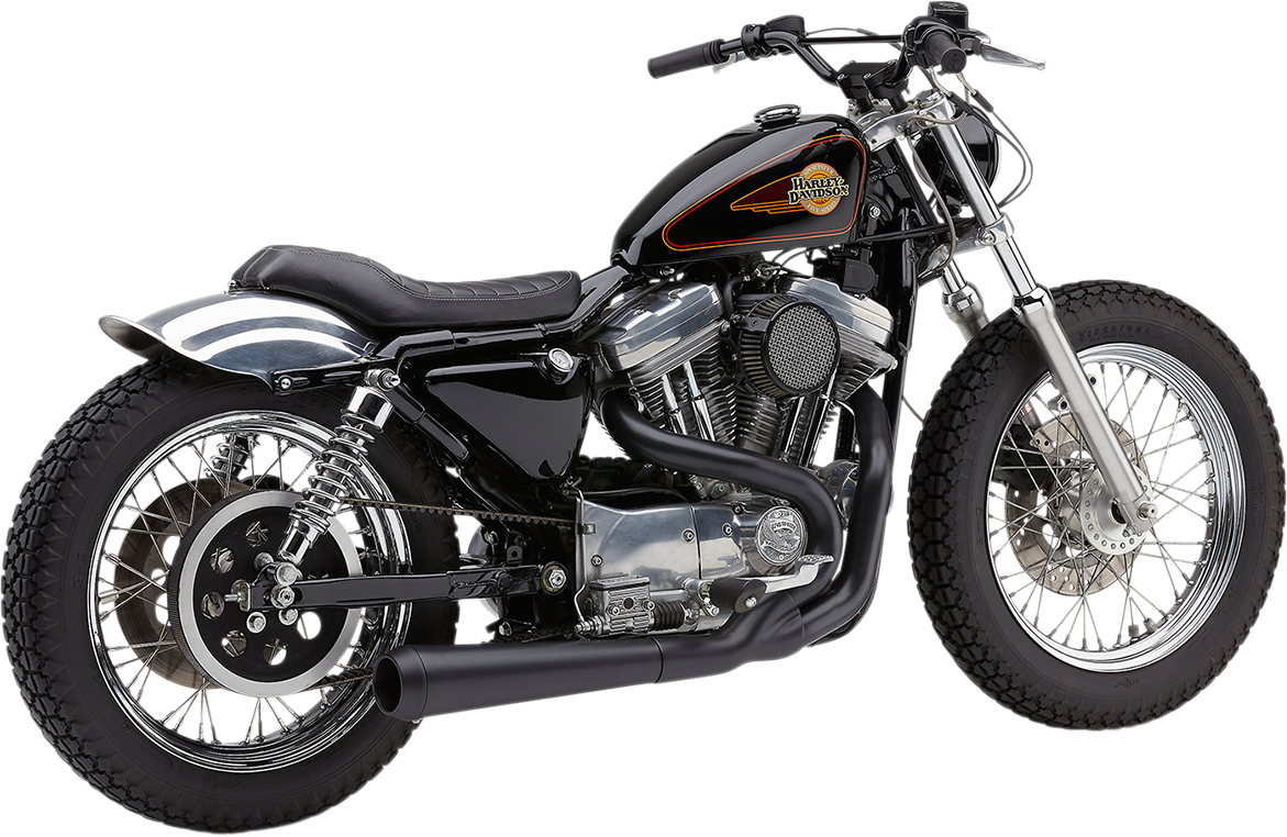 Kompletní výfuk COBRA EL DIABLO 2-INTO-1 EXHAUST SYSTEM pro HARLEY DAVIDSON XL rok 1986-2003 viz popis, barva černá