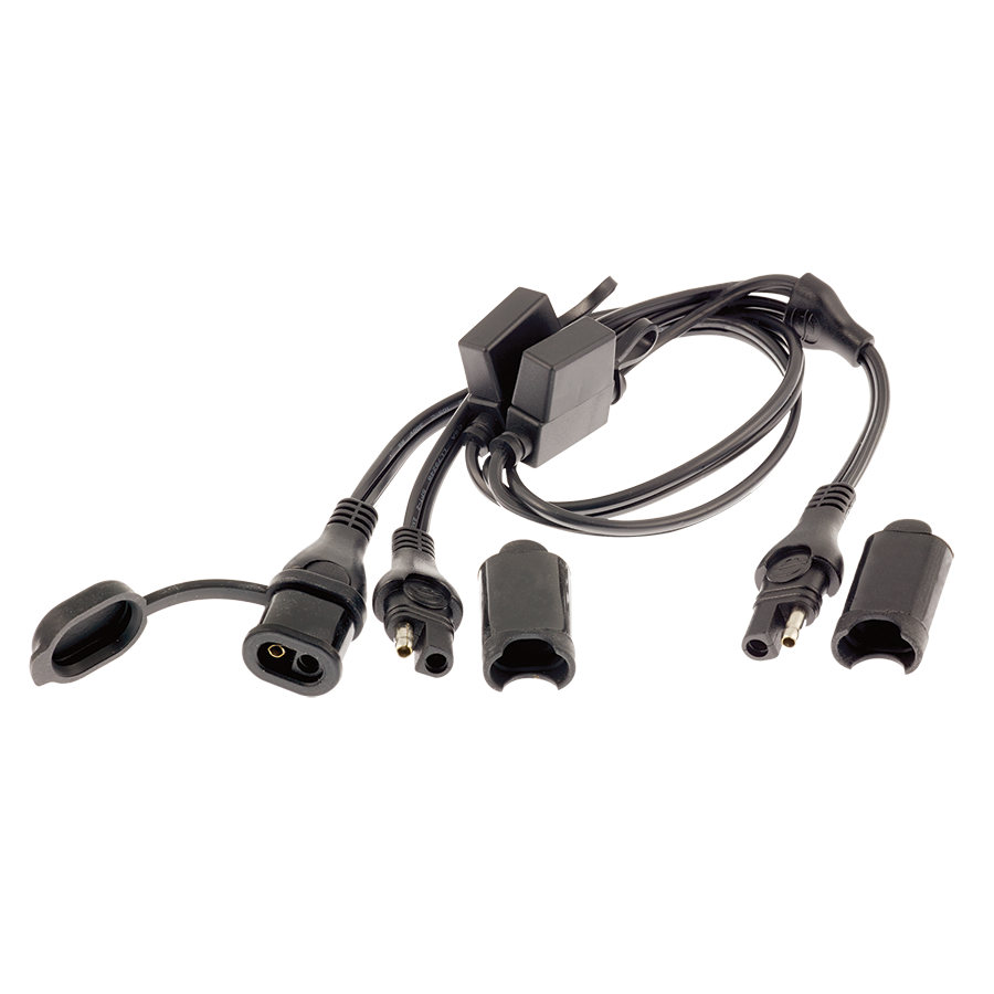 Konektor SAE na 2 x SAE TECMATE OPTIMATE CHARGER Y-SPLIT FUSED typ O5
