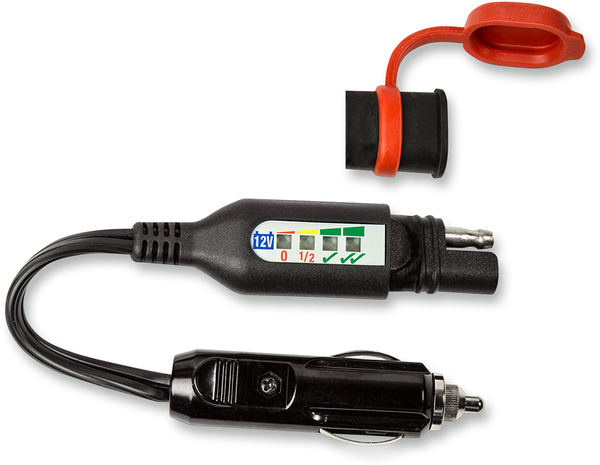 Adaptér 12V zásuvky TECMATE OPTIMATE BATT MONITR 4LED AUTO PLG typ O126