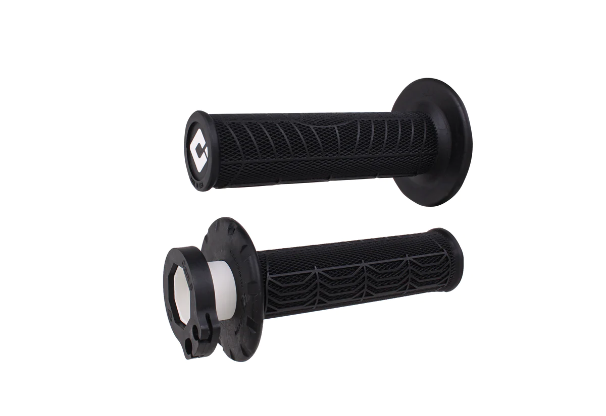 Motokrosové rukojeti - gripy s lock-on systémem ODI / MOTION PRO DIRTCONTROL II černé - pár