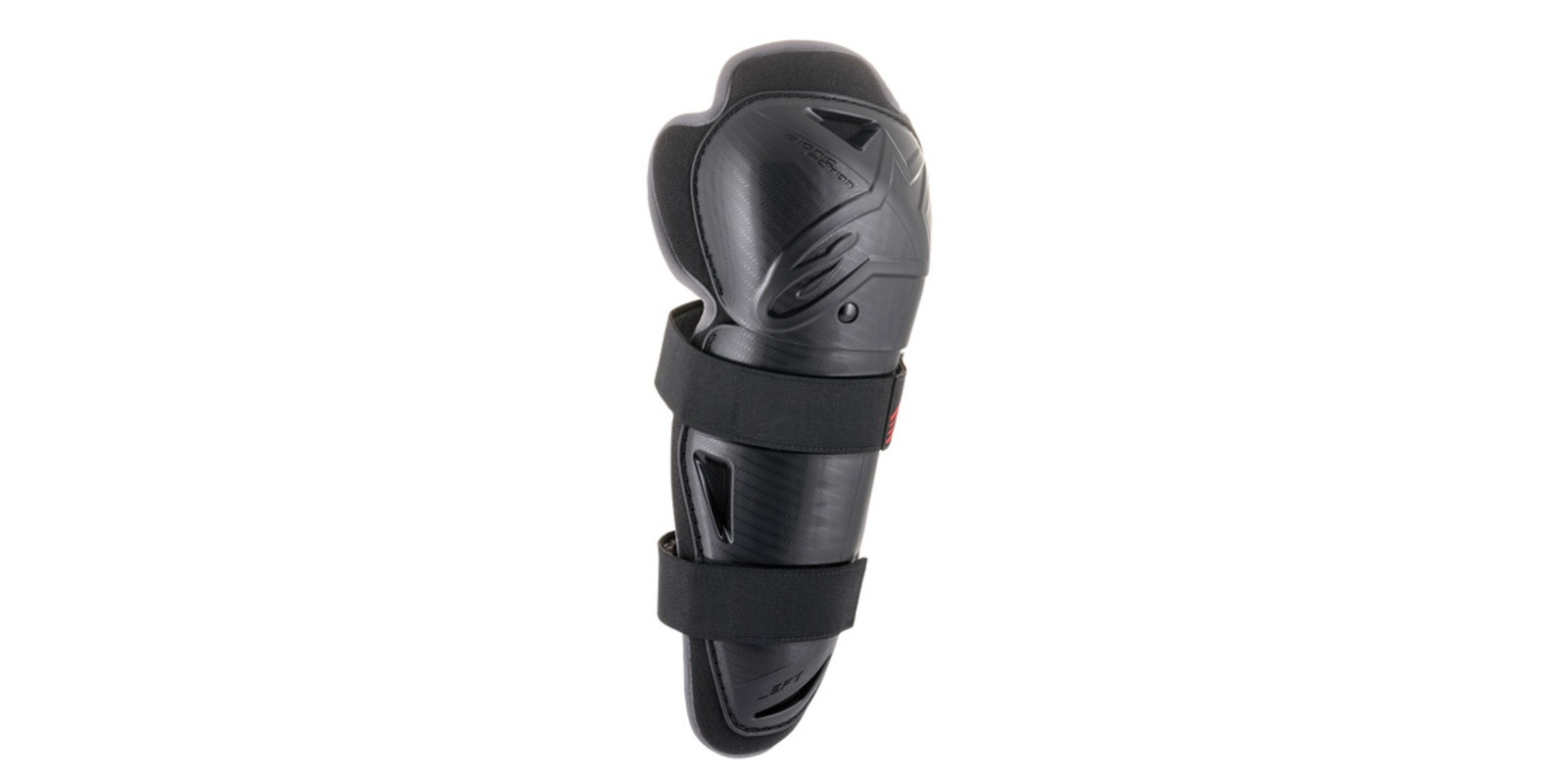 a Kolenní chrániče/chrániče kolen ALPINESTARS ACTION KNEE PROTECTOR ACTION KNEE O/S 27040531 / 6505321-13 barva černá/červená/pár jednotná velikost 