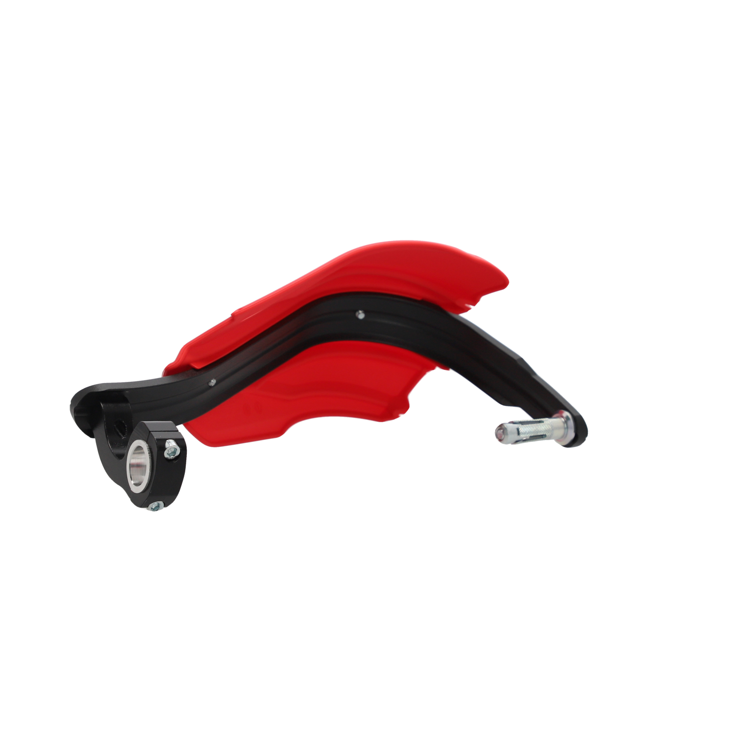 Chrániče páček s výztuhou - kryty páček pro cross, enduro, hard enduro a cross country ACERBIS ENDURANCE-X barva 343 červená/bílá/černá, pár