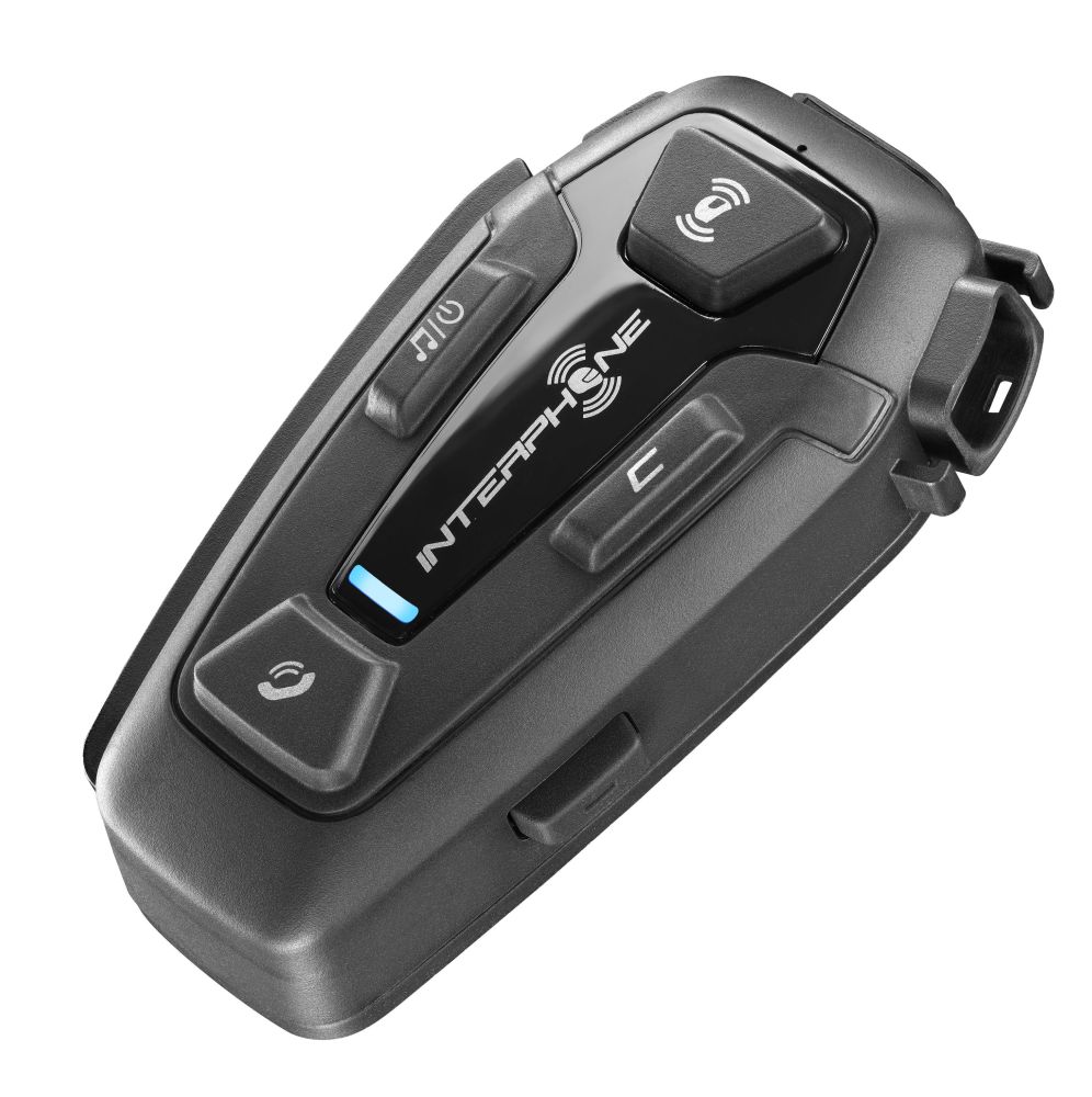 Bluetooth headset pro uzavřené a otevřené přilby INTERPHONE U-COM8R sada twin pack - 2 kusy