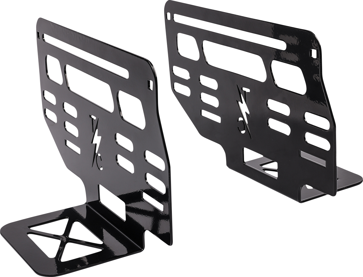 Pevné držáky/montážní sada pod motocyklové brašny THRASHIN SUPPLY CO pro brašny ESCAPE a ESSENTIAL