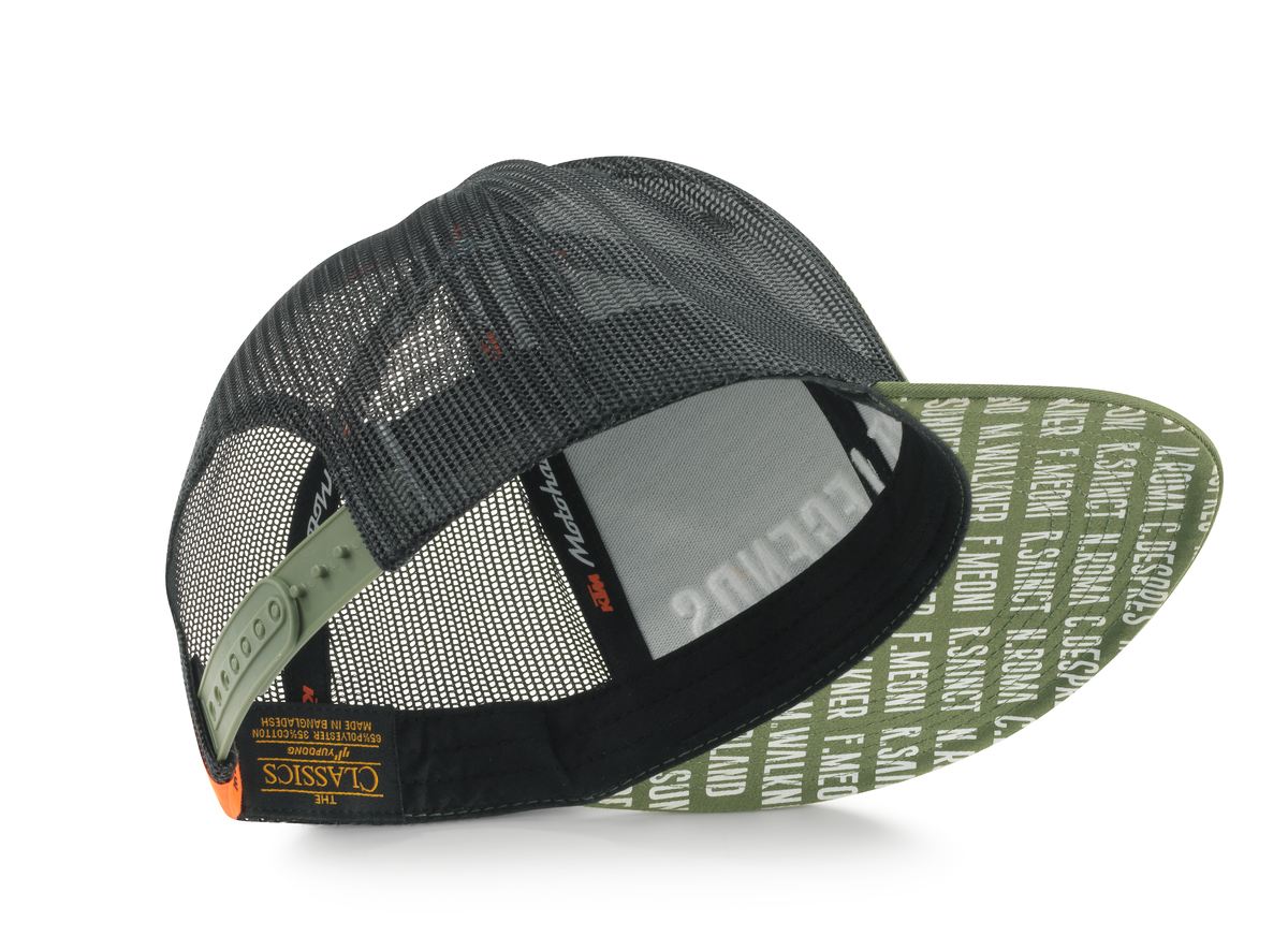 Pánská čepice - kšiltovka KTM SPECIAL EDITION DESERT FLAT CAP khaki zelená