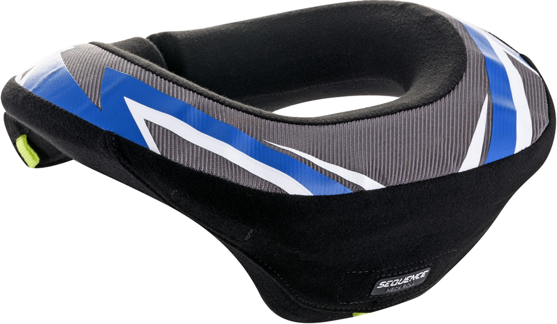 Dětský chránič krku ALPINESTARS SEQUENCE YOUTH MODRÁ/ČERNÁ vel. L/XL pro dorost od 10-14-ti let