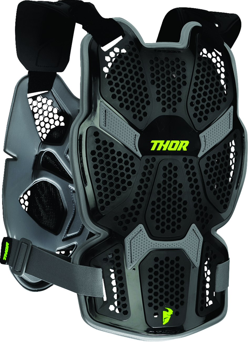 A Lehký hrudní / zádový chránič THOR SENTINEL PRO CHEST PROTECTOR barva černá, velikost XS/S