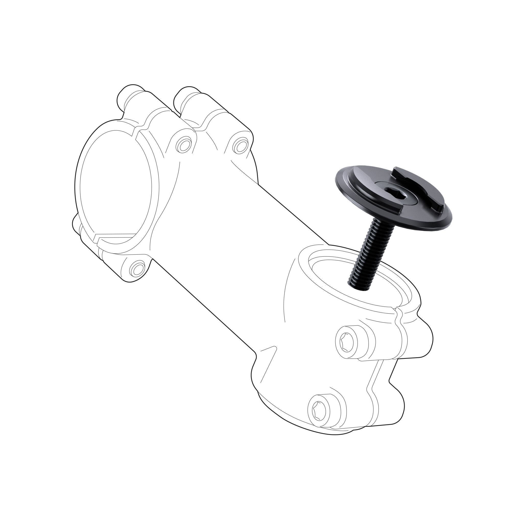 Propojovací úchyt SP CONNECT MICRO STEM PRO SPC+ 52820