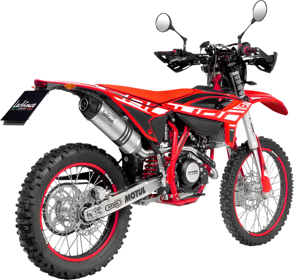 Koncovka výfuku LeoVince LV One Evo Stainless Steel Slip-On pro BETA RR 125 LC CBS 21-23  