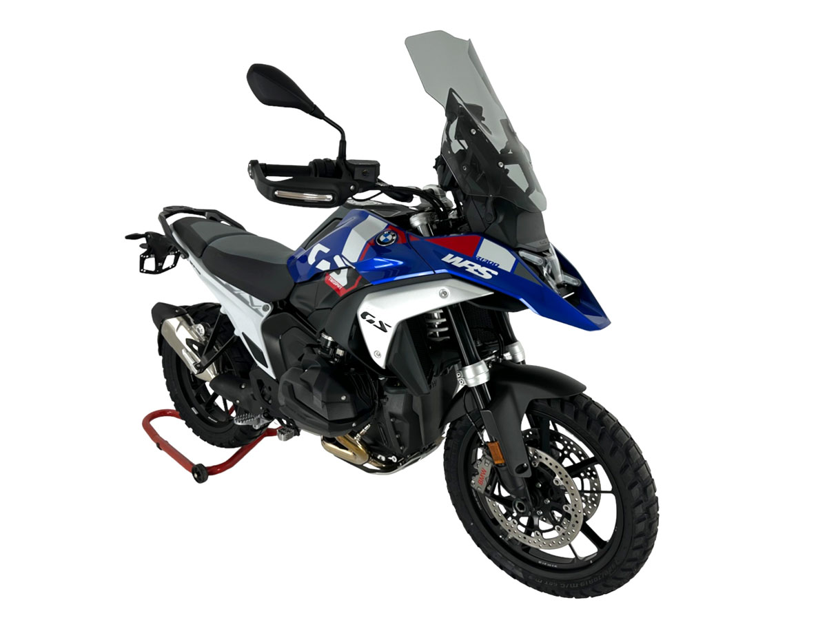 Plexi motocyklu WRS CAPONORD PLUS pro BMW R 1300 GS ABS rok 2023-2024 barva kouřová