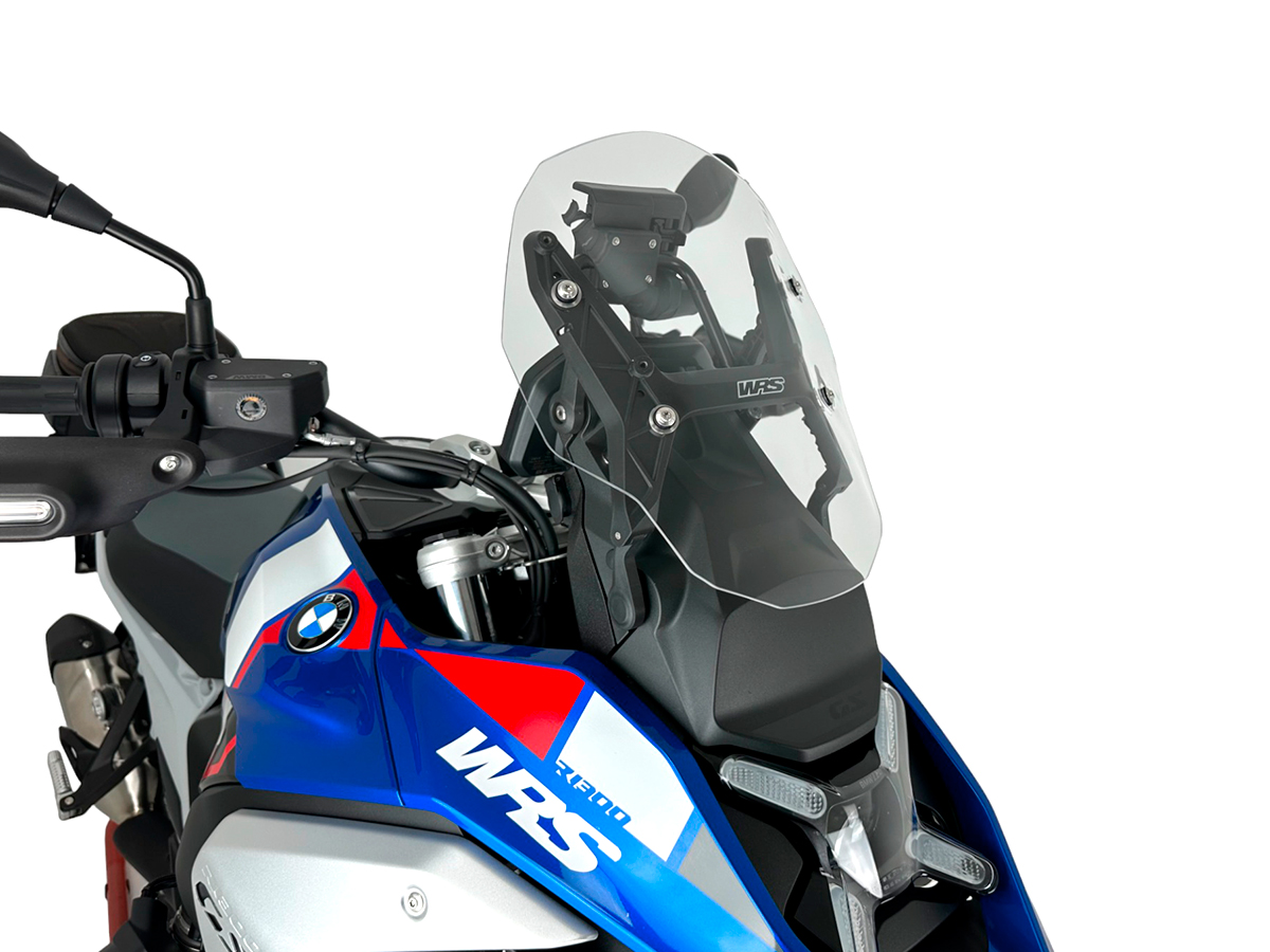 Plexi motocyklu WRS ENDURO pro BMW R 1300 GS ABS rok 2023-2024 barva čirá 