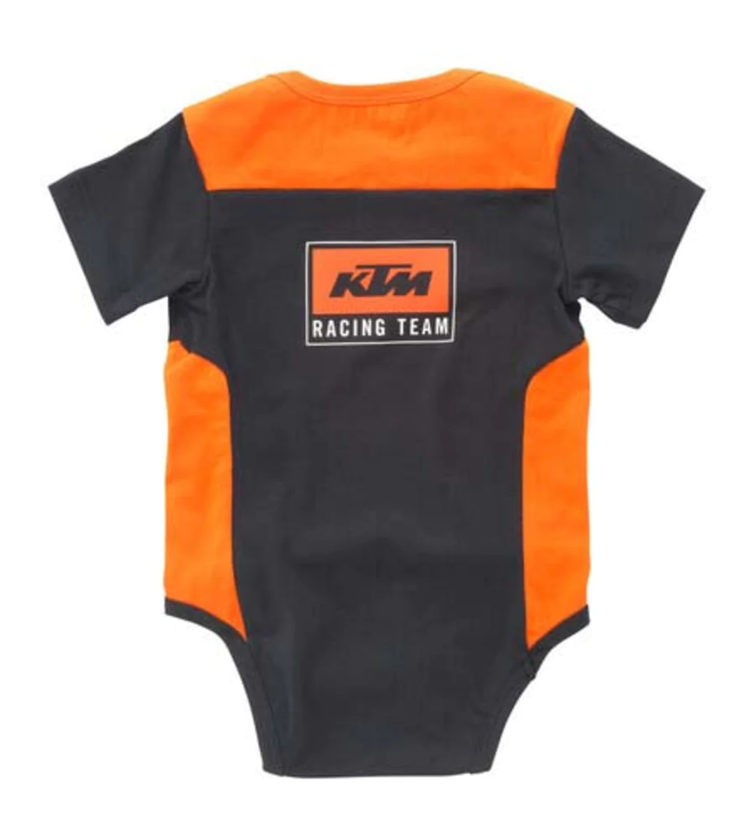 Dětské body s krátkým rukávem KTM BABY TEAM BODY barva černá/oranžová