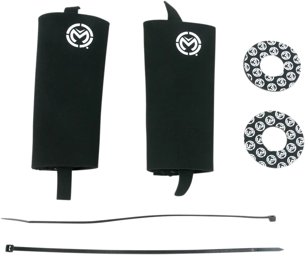 Návleky na vidlice / chrániče vidlic neopren na zip MOOSE RACING EASY ON FORK SKINS SMALL průměr 44 mm-50 mm, sada 2 kusů - pár 