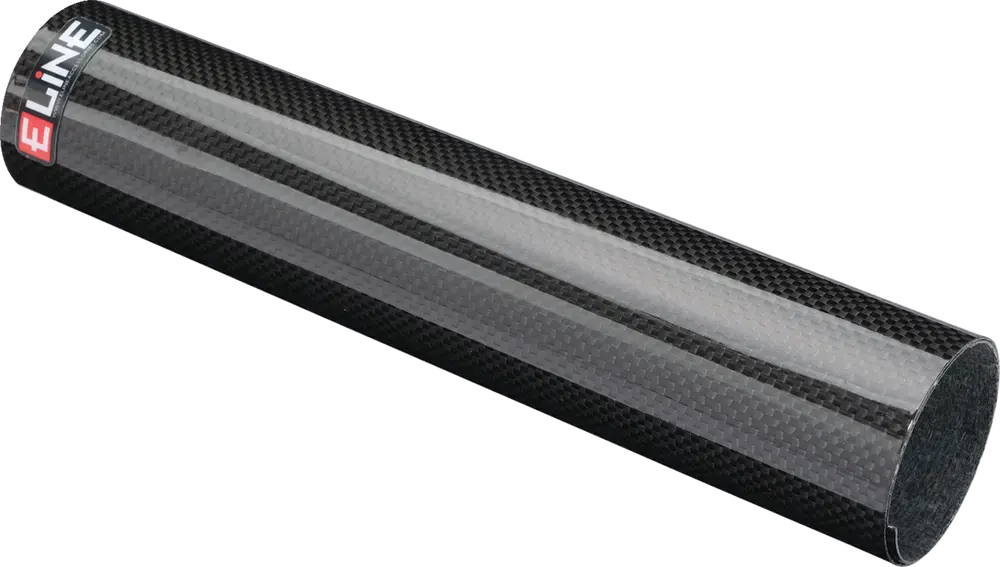 Carbonové/karbonové kryty vidlic MOOSE RACING CARBON FIBER FORK GUARDS pro motocykly GAS GAS, pár 