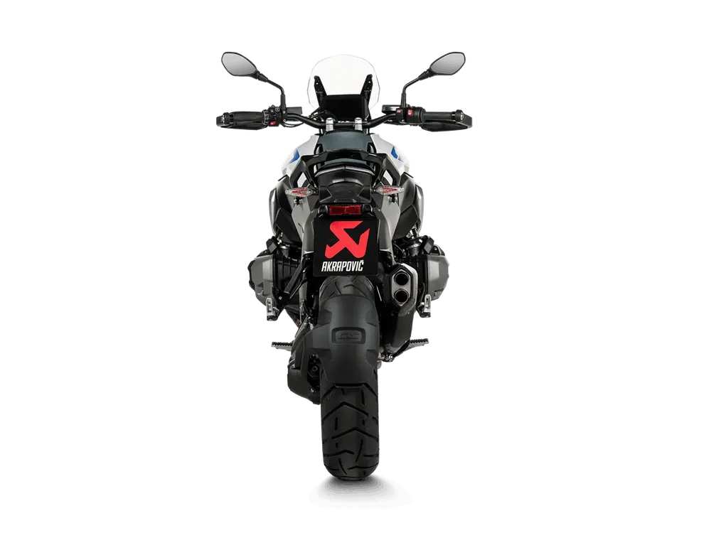 Koncovka výfuku motocyklu AKRAPOVIČ SLIP-ON SERIES MUFFLERS pro BMW R 1300 GS ABS rok 2024 viz popis, barva černá, carbonové zakončení 