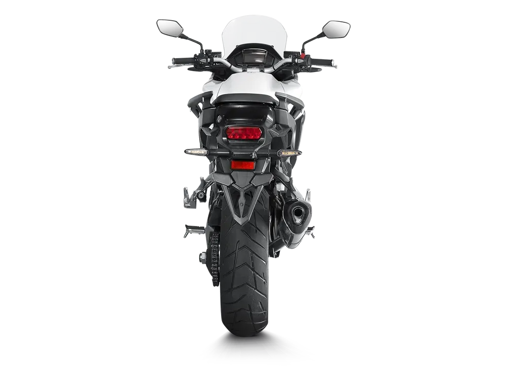 Koncovka výfuku motocyklu AKRAPOVIČ SLIP-ON SERIES MUFFLERS pro HONDA VFR 800 F rok 2014-2016, homologovaná