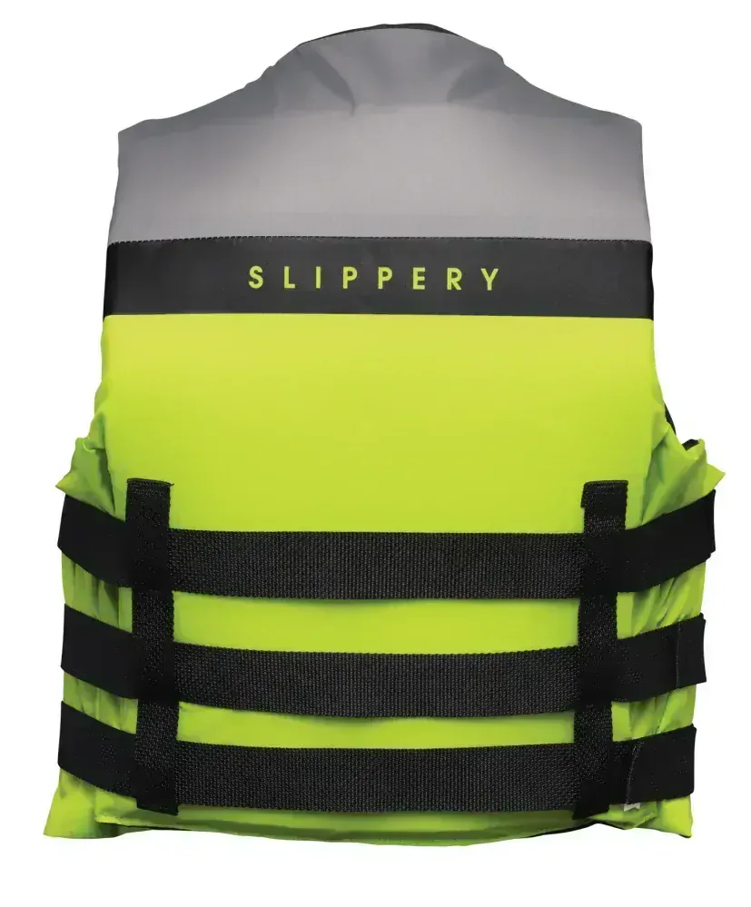Pánská vesta pro vodní sporty SLIPPERY HYDRO VEST černá/lime velikost L/XL