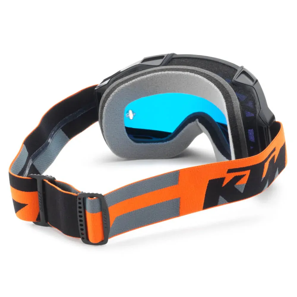 Motokrosové brýle / offroadové brýle KTM FURY GOGGLES barva šedá, oranžová a černá