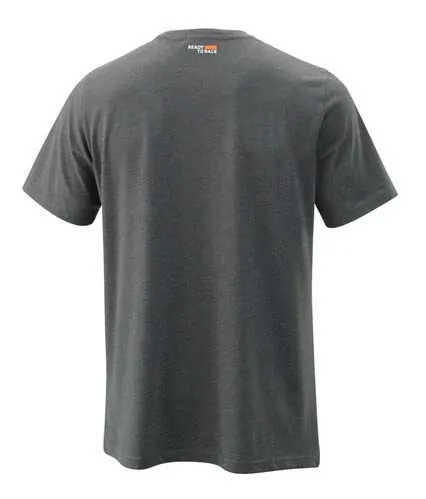 Pánské triko s krátkým rukávem KTM ESSENTIAL TEE GRAPHIT šedé