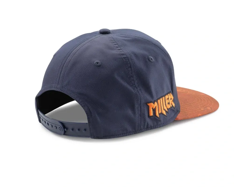 Pánská čepice - kšiltovka KTM RED BULL KTM JACK MILLER FLAT CAP rovný kšilt