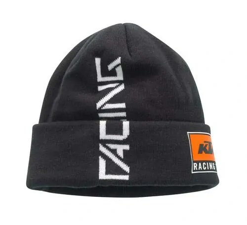 Pletená čepice - kulich KTM TEAM WINTER černá/oranžová