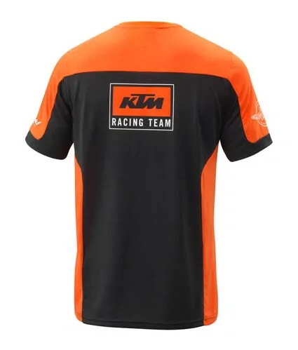 Pánské triko s krátkým rukávem KTM TEAM TEE černá/oranžová