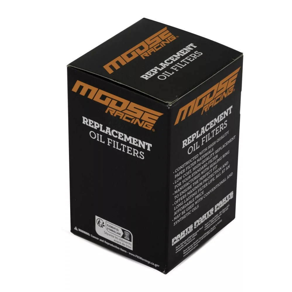 a Olejový filtr MOOSE RACING pro TGB 1000I, 1000LTX viz popis, nahrazuje OEM číslo filtru 910146
