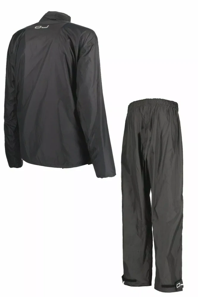 Nepromokavý, voděodolný set kalhot a bundy /pláštěnka OJ ATMOSFERE METROPOLITANE s.r SYSTEM RAIN SUIT SET barva černá