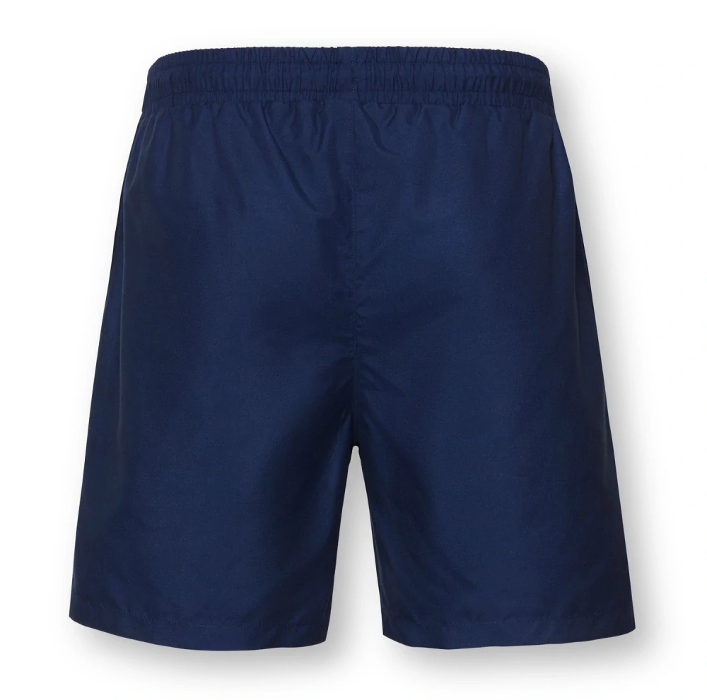 Pánské plážové kraťasy / šortky / pánské plavky KTM RED BULL SHORTS barva modrá/oranžová