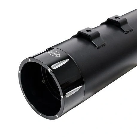 Homologované koncovky výfuku S&S CYCLE pro HARLEY DAVIDSON FLHT/ FLHR/ FLTR/ FLTRU/ FLHX MODELS rok 2017-2020 viz popis barva černá 