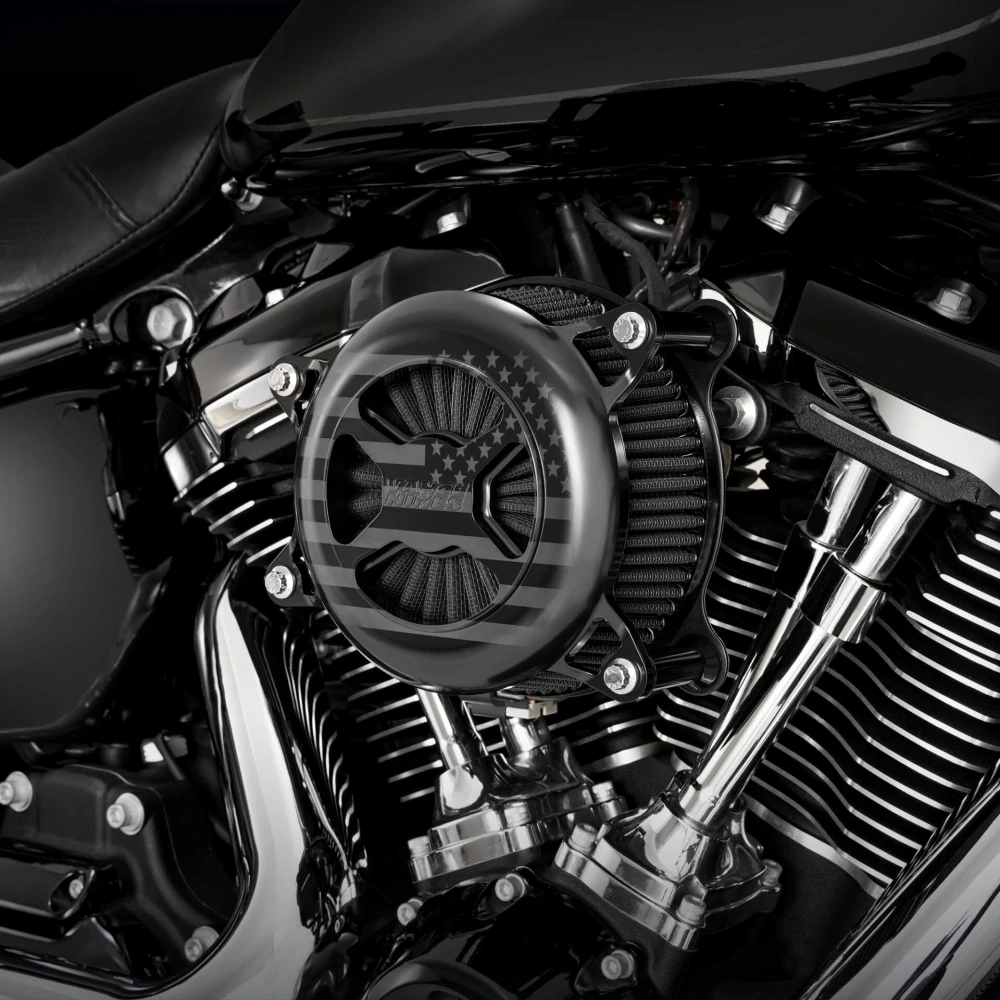 Sání VANCE & HINES VO2 AMERICA 42046FG pro HARLEY DAVIDSON Street Glide / Road Glide rok 2023-2024 viz popis, barva černá